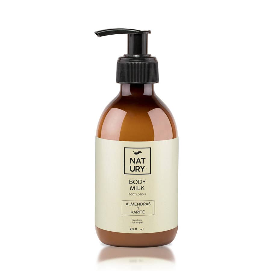 Body Milk med Mandel og Shea Smør – Myk og Nærende Hudpleie