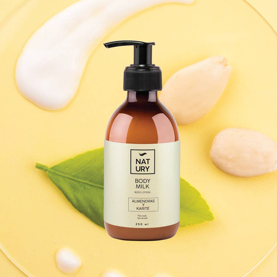 Body Milk med Mandel og Shea Smør – Myk og Nærende Hudpleie